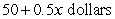 <strong>Find the marginal revenue for producing x units. (The revenue is measured in dollars.) </strong> A) B) C) D) E)