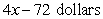 <strong>Find the marginal profit for producing x units. (The profit is measured in dollars.) </strong> A) B) C) D) E)