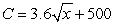 <strong>The cost C (in dollars) of producing x units of a product is given by . Find the additional cost when the production increases from 9 t o10.</strong> A) B) C) D) E)