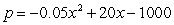 <strong>The profit (in dollars) from selling x units of calculus textbooks is given by . Find the marginal profit when . Round your answer to two decimal places.</strong> A)$34.90 B)$869.95 C)$5.10 D)$20.00 E)$864.80