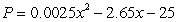 <strong>When the price of a glass of lemonade at a lemonade stand was $1.75, 400 glasses were sold. When the price was lowered to $1.50, 500 glasses were sold. Assume that the demand function is linear and that the marginal and fixed costs are $0.10 and $ 25, respectively. Find the profit P as a function of x, the number of glasses of lemonade sold.</strong> A) B) C) D) E)