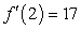 <strong>Use the given information to find of the function . </strong> A) B) C) D) E)