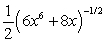 <strong>Differentiate the given function. </strong> A) B) C) D) E)