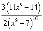 <strong>Find the derivative of the given function. Simplify and express the answer using positive exponents only. </strong> A) B) C) D) E)