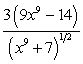 <strong>Find the derivative of the given function. Simplify and express the answer using positive exponents only. </strong> A) B) C) D) E)