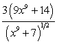 <strong>Find the derivative of the given function. Simplify and express the answer using positive exponents only. </strong> A) B) C) D) E)