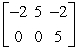 <strong>Fill in the blank using elementary row operations to form a row-equivalent matrix. </strong> A) B) C) D) E)