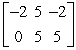 <strong>Fill in the blank using elementary row operations to form a row-equivalent matrix. </strong> A) B) C) D) E)