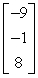 <strong>Write the augmented matrix of the system of equations below. </strong> A) B) C) D) E)