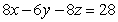 <strong>Solve the system of equations below by the Gaussian elimination method. </strong> A) B) C) D) E)no solution