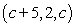 <strong>Solve the system of equations below by the Gaussian elimination method. </strong> A) B) C) D) E)no solution