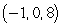 <strong>Solve the system of equations below by the Gaussian elimination method: </strong> A) B) C) D) E)no solution