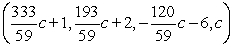 <strong>Solve the system of equations below by the Gaussian elimination method: </strong> A) B) C) D) E)no solution