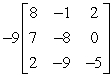 <strong>Use the matrix capabilities of a graphing utility to evaluate the expression. </strong> A) B) C) D) E)