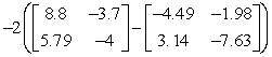 <strong>Use the matrix capabilities of a graphing utility to evaluate the expression. </strong> A) B) C) D) E)not possible