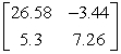 <strong>Use the matrix capabilities of a graphing utility to evaluate the expression. </strong> A) B) C) D) E)not possible