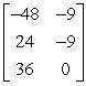 <strong>If possible, find AB. </strong> A) B) C) D) E)not possible