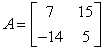 <strong>Given matrix . Find the inverse matrix.</strong> A) B) C) D) E)