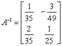 <strong>Given matrix . Find the inverse matrix.</strong> A) B) C) D) E)
