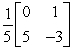 <strong>Find the inverse of the matrix (if it exists).</strong> A) B) C) D) E)does not exist