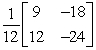 <strong>Find the inverse of the matrix (if it exists).</strong> A) B) C) D) E)does not exist