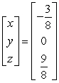 <strong>Solve the system of linear equations using an inverse matrix.</strong> A) B) C) D) E)