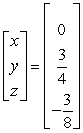 <strong>Solve the system of linear equations using an inverse matrix.</strong> A) B) C) D) E)