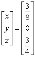 <strong>Solve the system of linear equations using an inverse matrix.</strong> A) B) C) D) E)