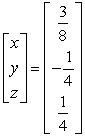 <strong>Use the matrix capabilities of a graphing utility to solve the following system of linear equations: </strong> A) B) C) D) E)