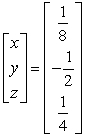 <strong>Use the matrix capabilities of a graphing utility to solve the following system of linear equations: </strong> A) B) C) D) E)