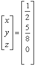 <strong>Use the matrix capabilities of a graphing utility to solve the following system of linear equations: </strong> A) B) C) D) E)