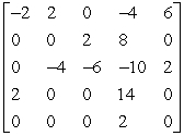 <strong>Use the matrix capabilities of a graphing utility to find the determinant of the matrix .</strong> A) B) C) D) E)
