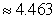 <strong>Use a calculator to evaluate . Round your result to three decimal places.</strong> A) B) C) D) E)