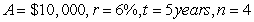 <strong>The present value of money is the principal you need to invest today so that it will grow to an amount at the end of specified time. The present value formula is obtained by solving the compound interest formula for . Recall that is the number of years, is the interest rate per year, and is the number of compoundings per year. find the present value of amount invested at rate for years, compounded times per year. </strong> A) B) C) D) E)