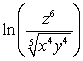 <strong>Expand the logarithmic expression . Assume all variable expressions represent positive real numbers.</strong> A) B) C) D) E)
