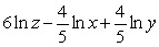 <strong>Expand the logarithmic expression . Assume all variable expressions represent positive real numbers.</strong> A) B) C) D) E)