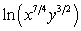<strong>Expand the given logarithmic expression. Assume all variable expressions represent positive real numbers. </strong> A) B) C) D) E)