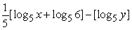 <strong>Condense the expression to the logarithm of a single term.</strong> A) B) C) D) E)