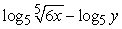 <strong>Condense the expression to the logarithm of a single term.</strong> A) B) C) D) E)