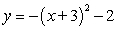 <strong>Find an equation of the parabola below. </strong> A) B) C) D) E)