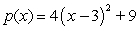 <strong>Compare the graph of with .</strong> A) shifts right units, shifts downward units, and shrinks by a factor of . B) shifts right units, shifts upward units, and stretches by a factor of . C) shifts left units, shifts downward units, and stretches by a factor of . D) shifts right units, shifts upward units, and shrinks by a factor of . E) shifts left units, shifts upward units, and stretches by a factor of .