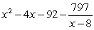 <strong>Use synthetic division to divide by .</strong> A) B) C) D) E)