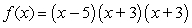 <strong>Using the factors and , find the remaining factor(s) of and write the polynomial in fully factored form.</strong> A) B) C) D) E)