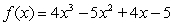 <strong>Find all the real zeros of .</strong> A) B) C) D) E)