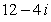 <strong>Write the complex number in standard form.</strong> A) B) C) D) E)