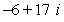 <strong>Simplify and write the following complex number in standard form. </strong> A) B) C) D) E)