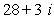 <strong>Simplify and write the following complex number in standard form. </strong> A) B) C) D) E)