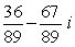<strong>Write the following expression as a complex number in standard form. </strong> A) B) C) D) E)