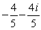 <strong>Simplify and write the answer in standard form.</strong> A) B) C) D) E)