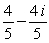 <strong>Simplify and write the answer in standard form.</strong> A) B) C) D) E)